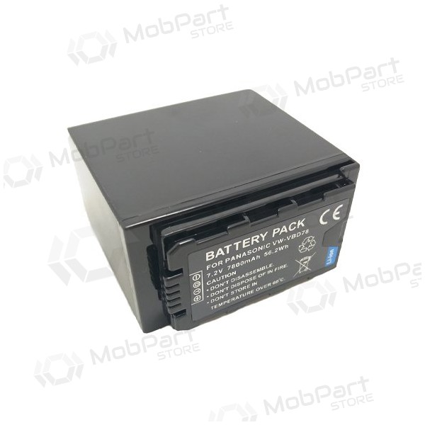 Panasonic VW-VBD78 7800mAh foto bateria / acumulador