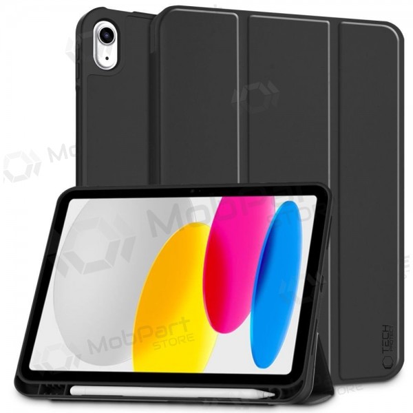 Capa para Apple iPad 10.9 2022, iPad 11 2025 - Tech-Protect SmartCase Pen Holder (preto)
