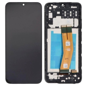 Samsung Galaxy A14 ekranas (preto) (com moldura) (Premium)