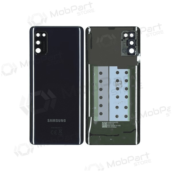 Samsung A415 Galaxy A41 2020 tampa traseira da bateria (preto) (usado grade B, original)