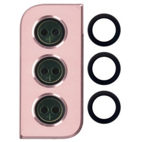 Samsung G991 Galaxy S21 5G lente vidro da câmera (rosa)