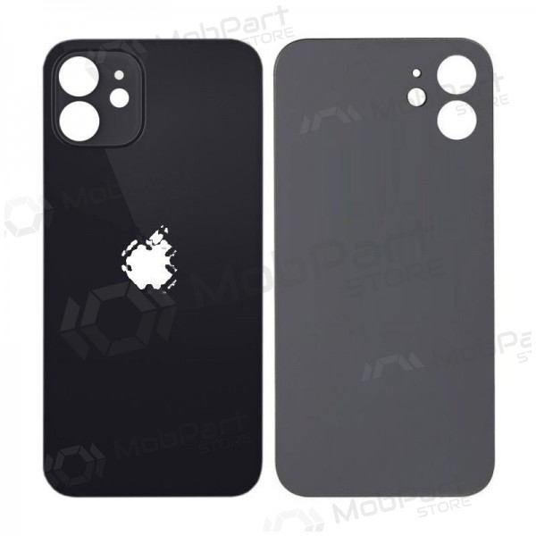 Capa traseira para Apple iPhone 12 (preta)