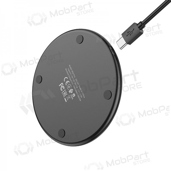 Carregador sem fio Borofone BQ3 Pro 15 W preto