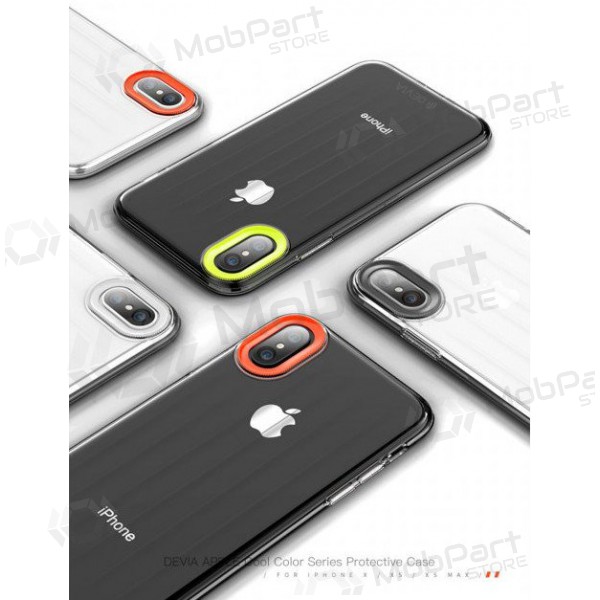 Capa Apple iPhone X / XS - Devia Yonger (laranja)
