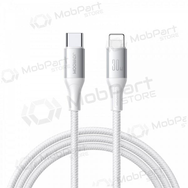 USB cabo Joyroom S-A28 USB-C to Lightning 30W 2.0m branco