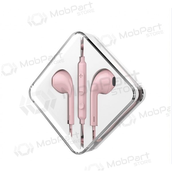 Mãos livres HOCO M55 3,5mm (rosa)
