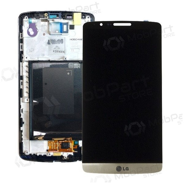 LG D855 Optimus G3 ecrã (com moldura) (dourado)