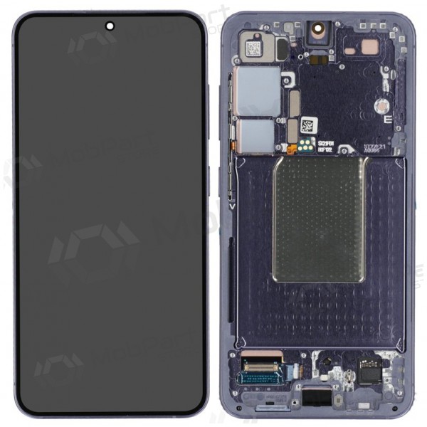 Samsung Galaxy S24 ecrã (roxo) (com moldura) (refurbished)