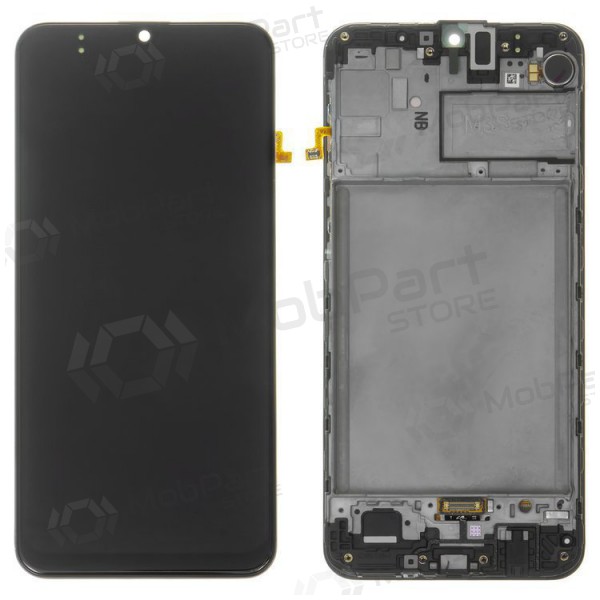 Samsung Galaxy M30s, M21 2020 ecrã (preto) (com moldura) (original)