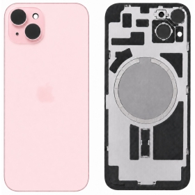 Tampa traseira para Apple iPhone 15 (rosa) (Premium)
