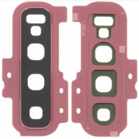 Samsung G975 Galaxy S10+ lente vidro da câmera rosa (Flamingo Pink)