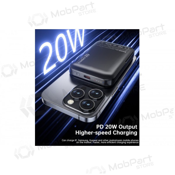 Bateria externa Power Bank Choetech B743 15W Magsafe 10000mAh preto