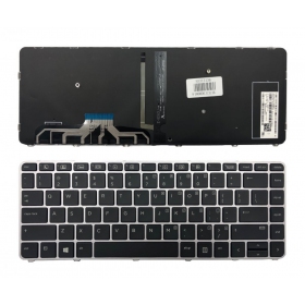 HP: EliteBook Folio 1040 G3, 844423-001 teclado (com iluminação)