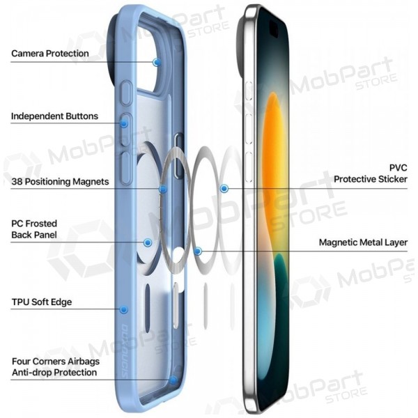 Capa para Apple iPhone Air - Dux Ducis Yind (azul)