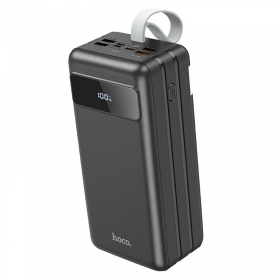 Bateria externa Power Bank Hoco J86B 22.5W PD+Quick Charge 3.0 60000mAh preto