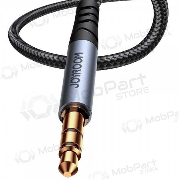 Audio cabo Joyroom SY-A08 3,5mm to 3,5mm 1.2m preto
