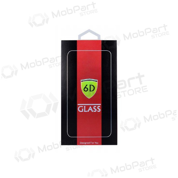 LCD apsauginis stikliukas 6D Apple iPhone 16e preto