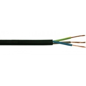 Cabo flexível Elpar H05RR-F 3x1.5 mm² cobre borracha 300/500 V