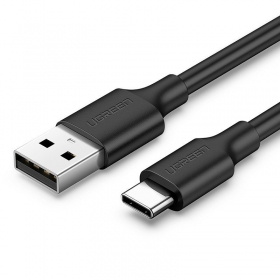 USB cabo Ugreen US287 USB to USB-C 3A 2.0m preto