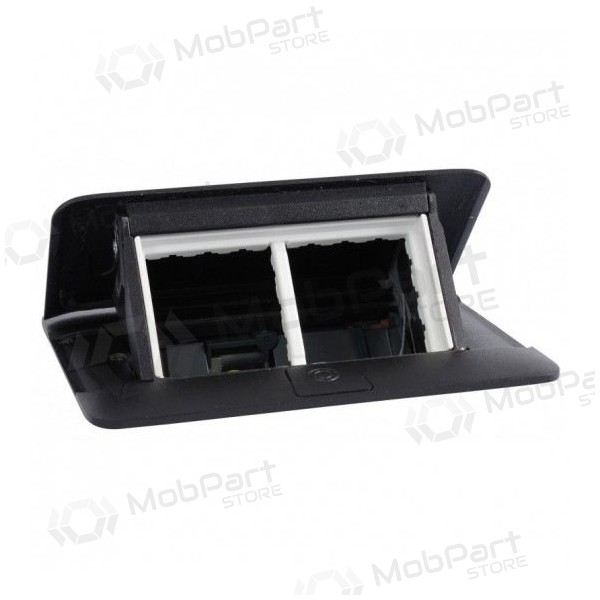 Įleidžiama modulinė dėžutė 4 mod. Legrand 654002 (preto, metalinė)