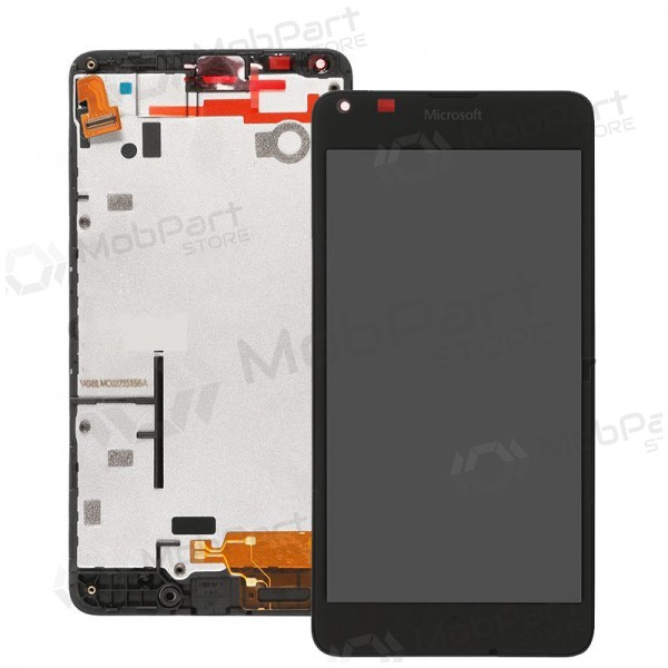 Microsoft (Nokia) Lumia 640 ecrã (com moldura) (preto) (usado grade A, original)