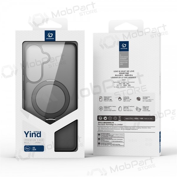 Capa Samsung Galaxy S26 Ultra - Dux Ducis Yind Magnetic Stand (preta)