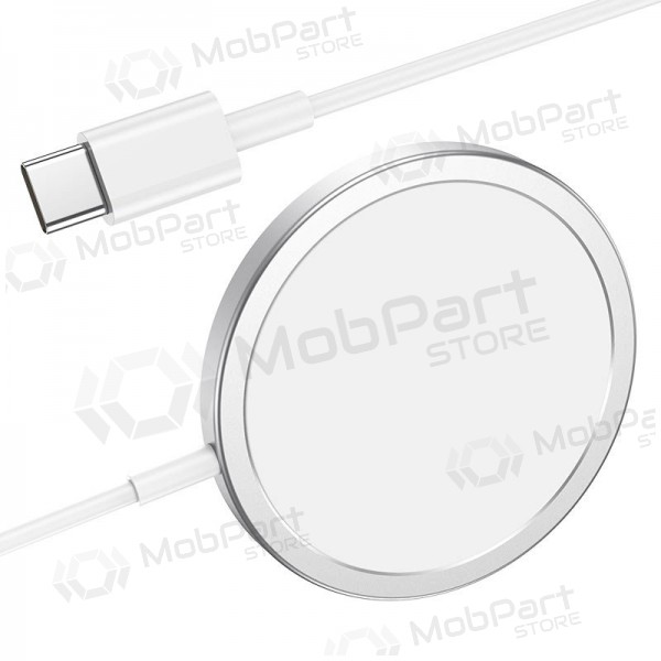 Carregador sem fio Borofone BQ9 Pro Original Magnetic (10W) (prata)