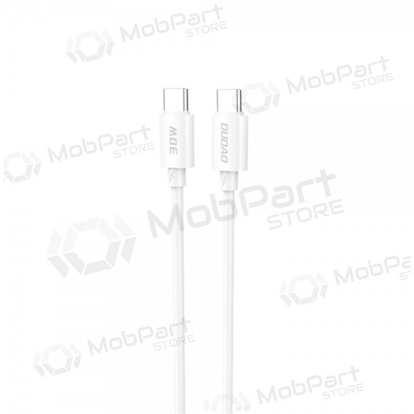 Cabo USB-C Dudao L4C USB-C para USB-C 2 m 30 W branco
