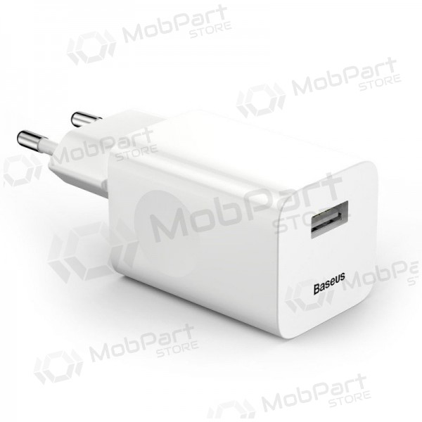 Carregador de telefone Baseus CCALL-BX02 24 W USB-A branco