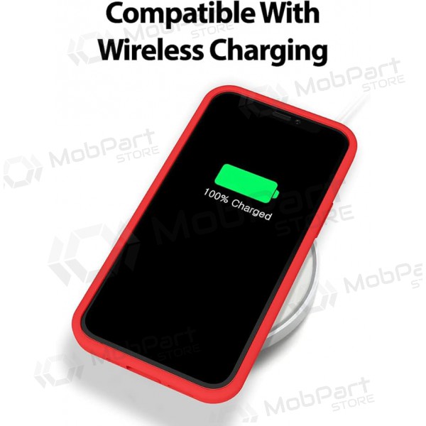 Capa para Apple iPhone 12 Pro Max Mercury - Silicone Case (vermelho)