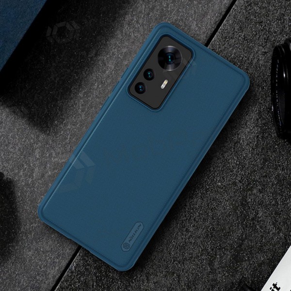 Xiaomi Redmi Note 12 5G / Poco X5 capa „Nillkin Frosted Shield“ (azul) Xiaomi Redmi Note 12 5G / Poco X5 capa „Nillkin Frosted Shield“ (azul)