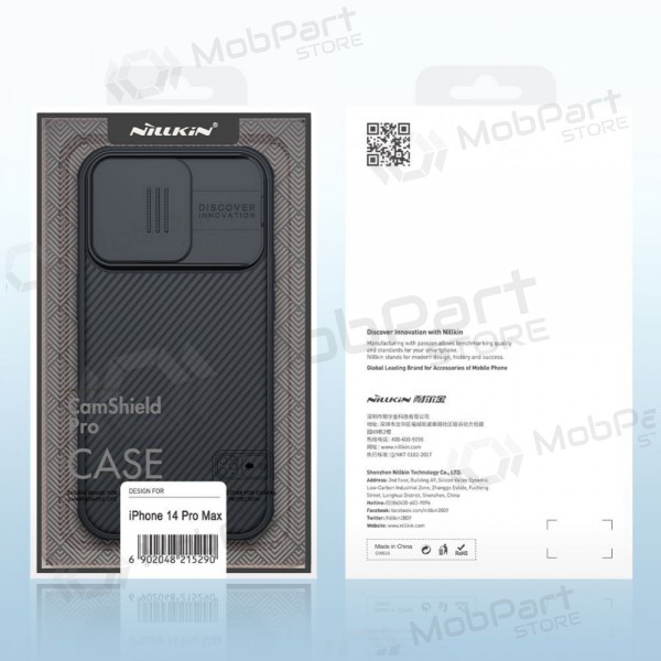 Apple iPhone 14 capa „Nillkin CamShield Pro“ (azul)