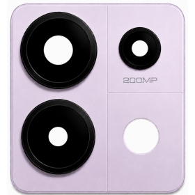 Vidro da câmera com moldura para Xiaomi Redmi Note 13 Pro 5G (roxo)