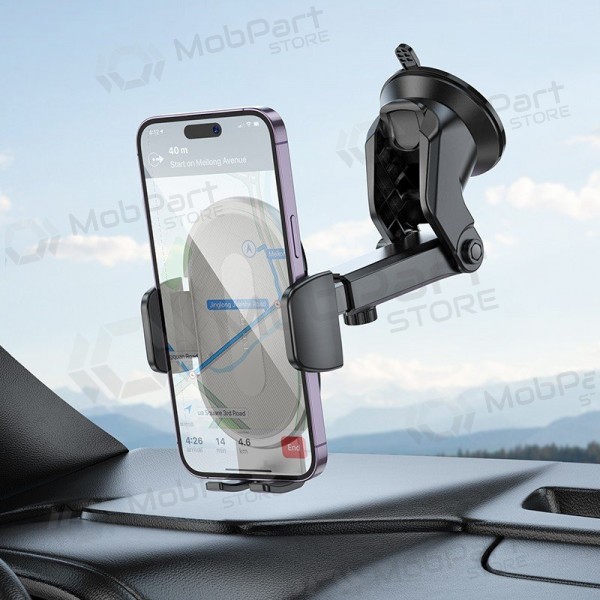 Suporte de telefone para carro Borofone BH134 no painel 4.5–7 polegadas.