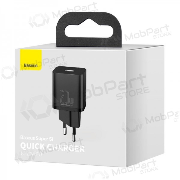 Carregador buitinis Baseus Super Si 20W preto CCSUP-B01