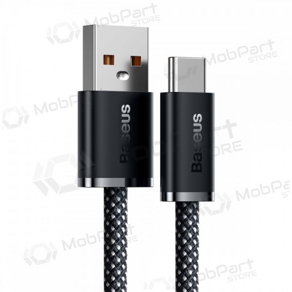 USB cabo Baseus Dynamic 100W USB-A to Type-C 1.0m cinza CALD000616