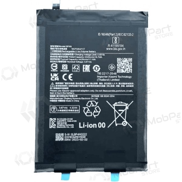 Xiaomi Pad 6 bateria, acumulador (original)