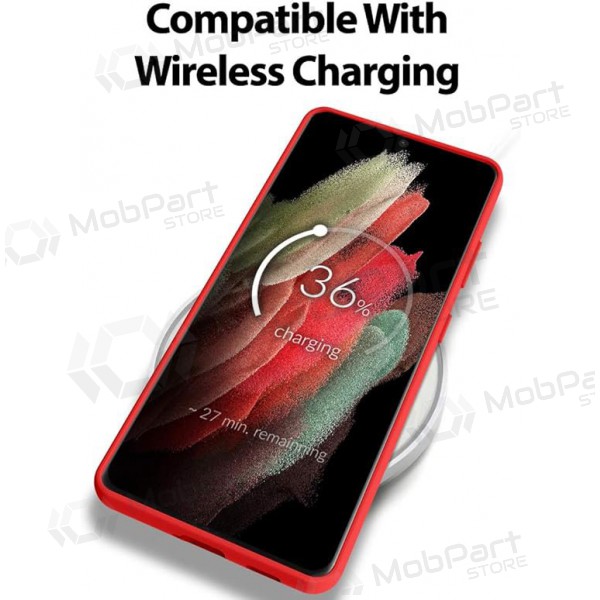 Capa Mercury Silicone Case Samsung A266 A26 5G vermelho