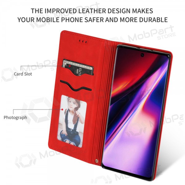 Capa Apple iPhone 12 - Business Style (vermelha)