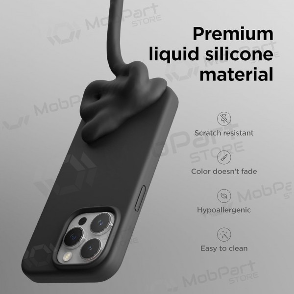 Capa Apple iPhone 16 Pro Max - Mag Silicone Case (violeta escuro)