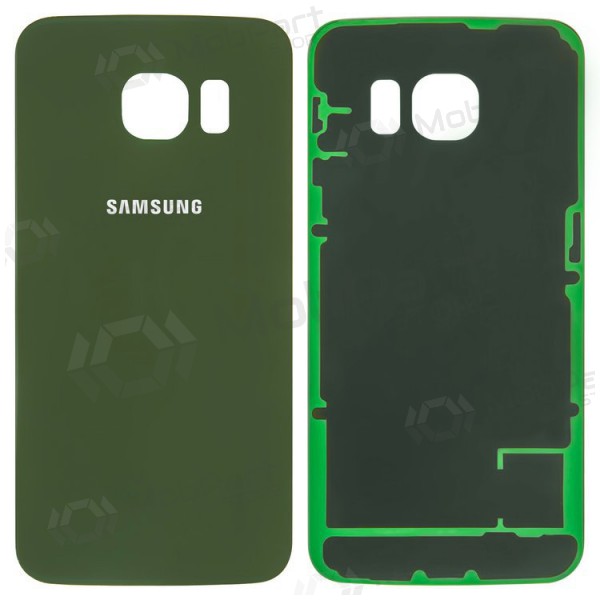 Samsung G925F Galaxy S6 Edge tampa traseira da bateria (verde)