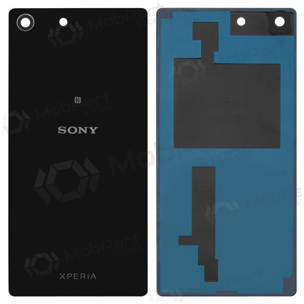 Sony Xperia M5 E5603 / Xperia M5 E5606 / Xperia M5 E5633 Dual tampa traseira da bateria (preto)