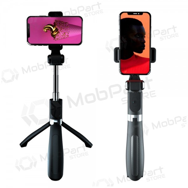Tripé de bastão de selfie XO SS08 para telefone Bluetooth preto