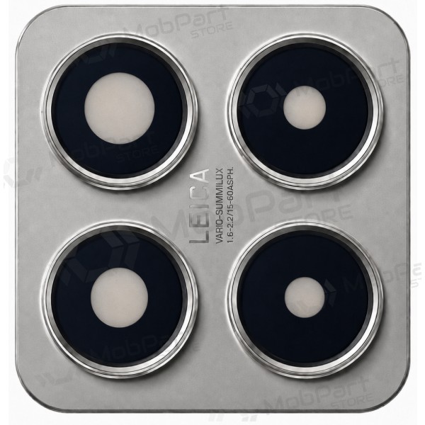 Vidro da câmera com moldura para Xiaomi 14T (cinza)