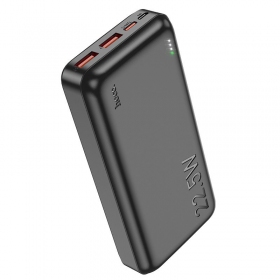 Bateria externa Power Bank Hoco J101A PD 20W+Quick Charge 3.0 22.5W 20000mAh preto