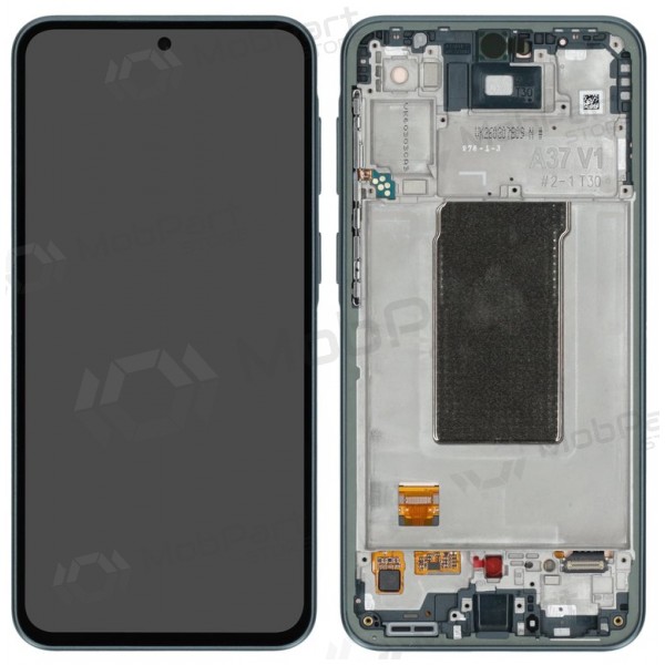 Tela Samsung Galaxy A37 5G (verde acinzentado) (com moldura) (original)