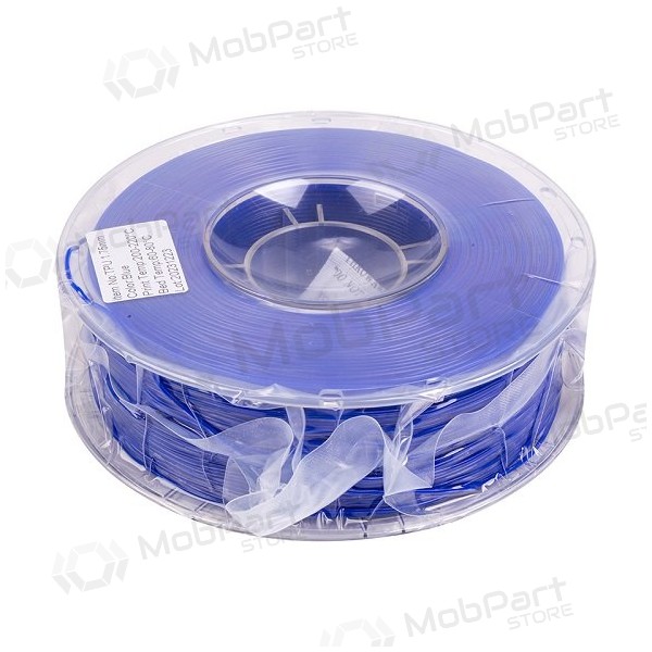 3D spausdinimo plastikas TPU, 1.75mm, 1kg, azul