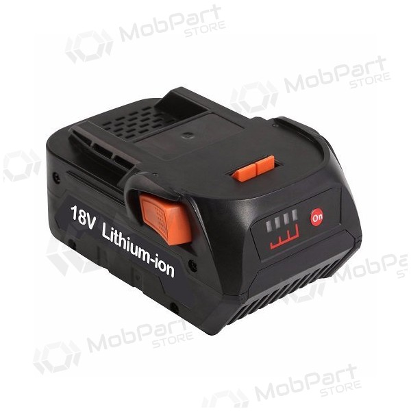 Bateria para ferramentas AEG / RIDGID R840083 18V 4Ah Li-ion com indicador de carga (substituição)