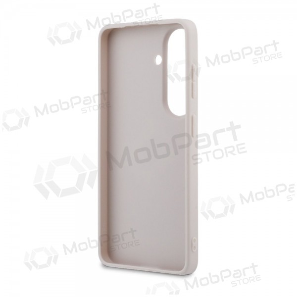 Capa Samsung Galaxy S26 - Guess PU 4G Metal Logo (rosa)