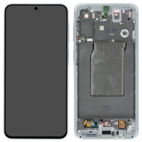 Tela Samsung Galaxy A57 5G (azul claro) (com moldura) (Premium)
